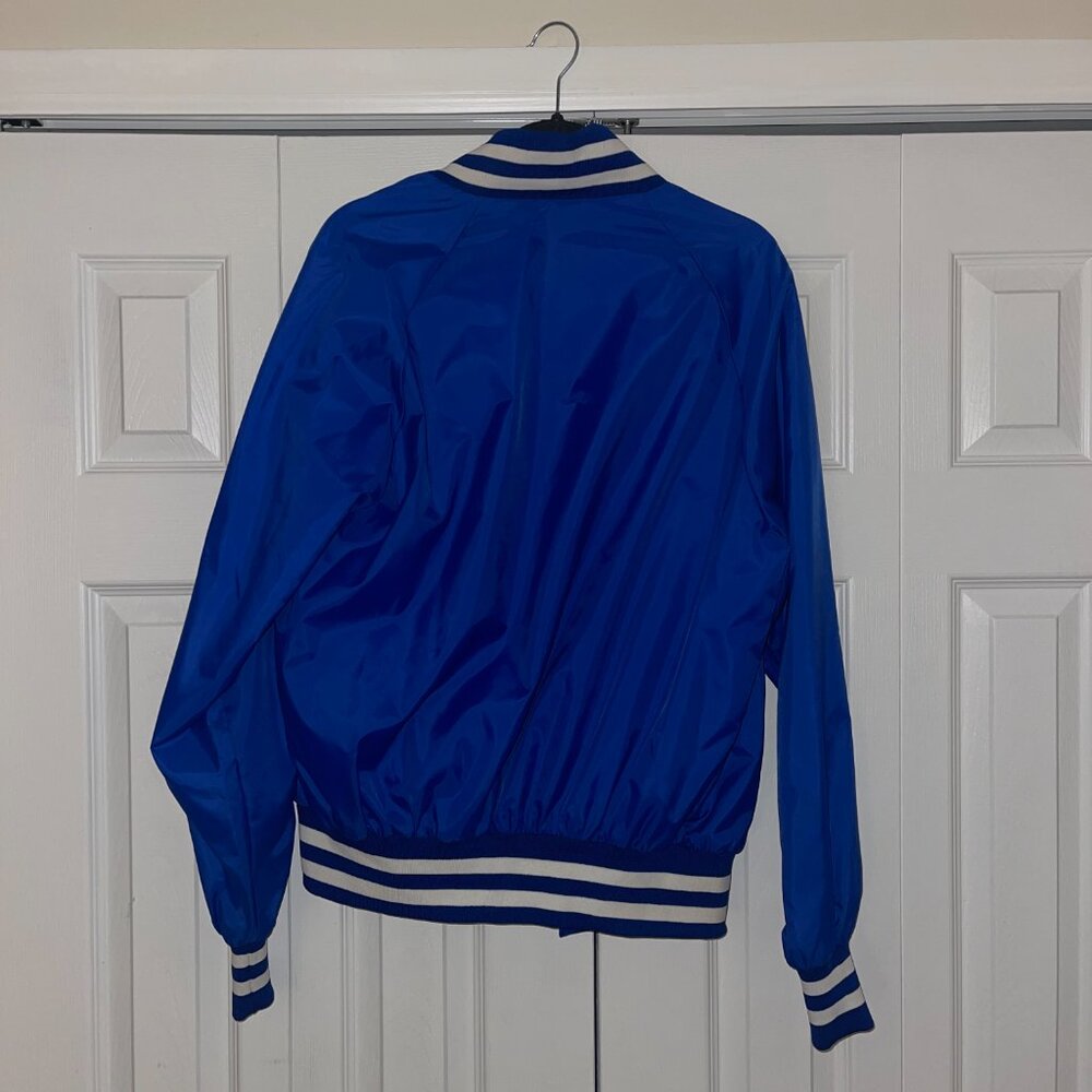 Vintage New York Giants Satin Snap Up Jacket - Size Large - Picture 2 of 3